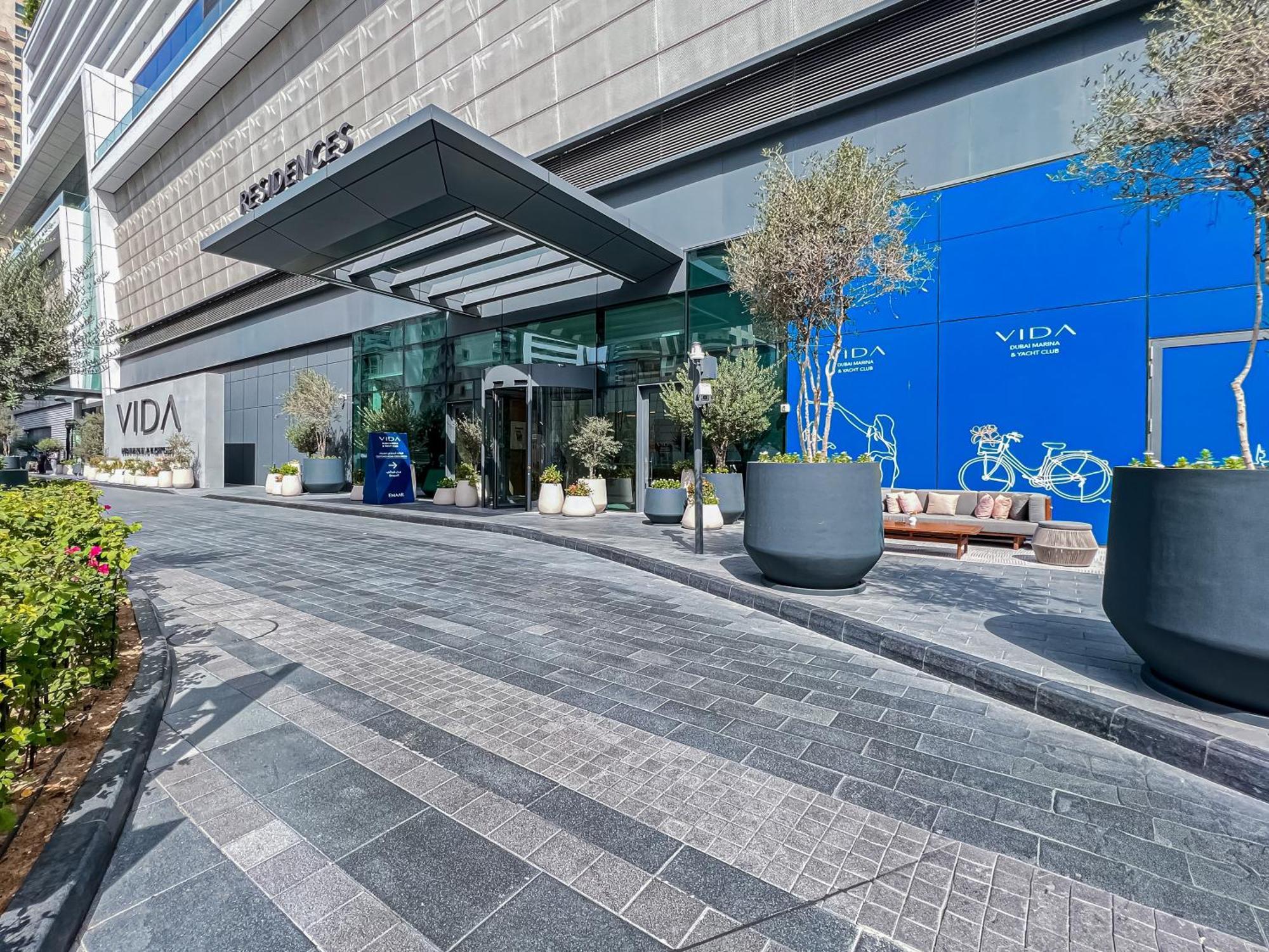 Modern 2Br High Floor Haven In Vida Dubai Marina Apartment Екстериор снимка