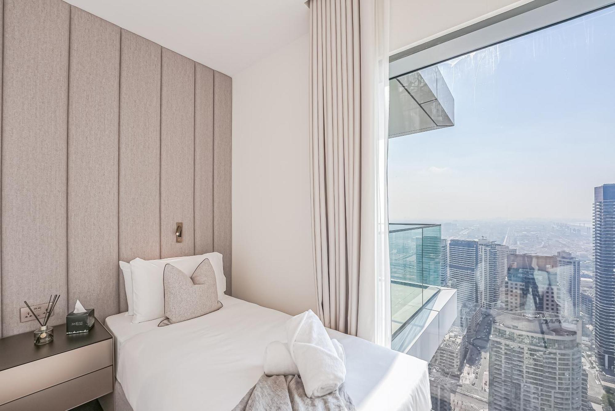 Modern 2Br High Floor Haven In Vida Dubai Marina Apartment Екстериор снимка
