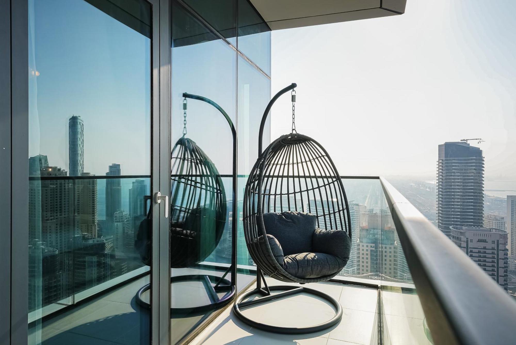 Modern 2Br High Floor Haven In Vida Dubai Marina Apartment Екстериор снимка