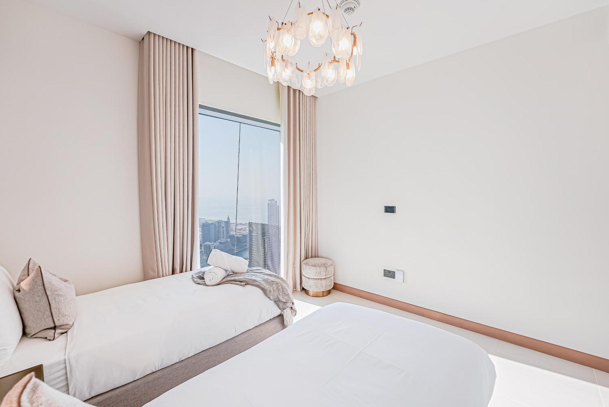 Modern 2Br High Floor Haven In Vida Dubai Marina Apartment Екстериор снимка