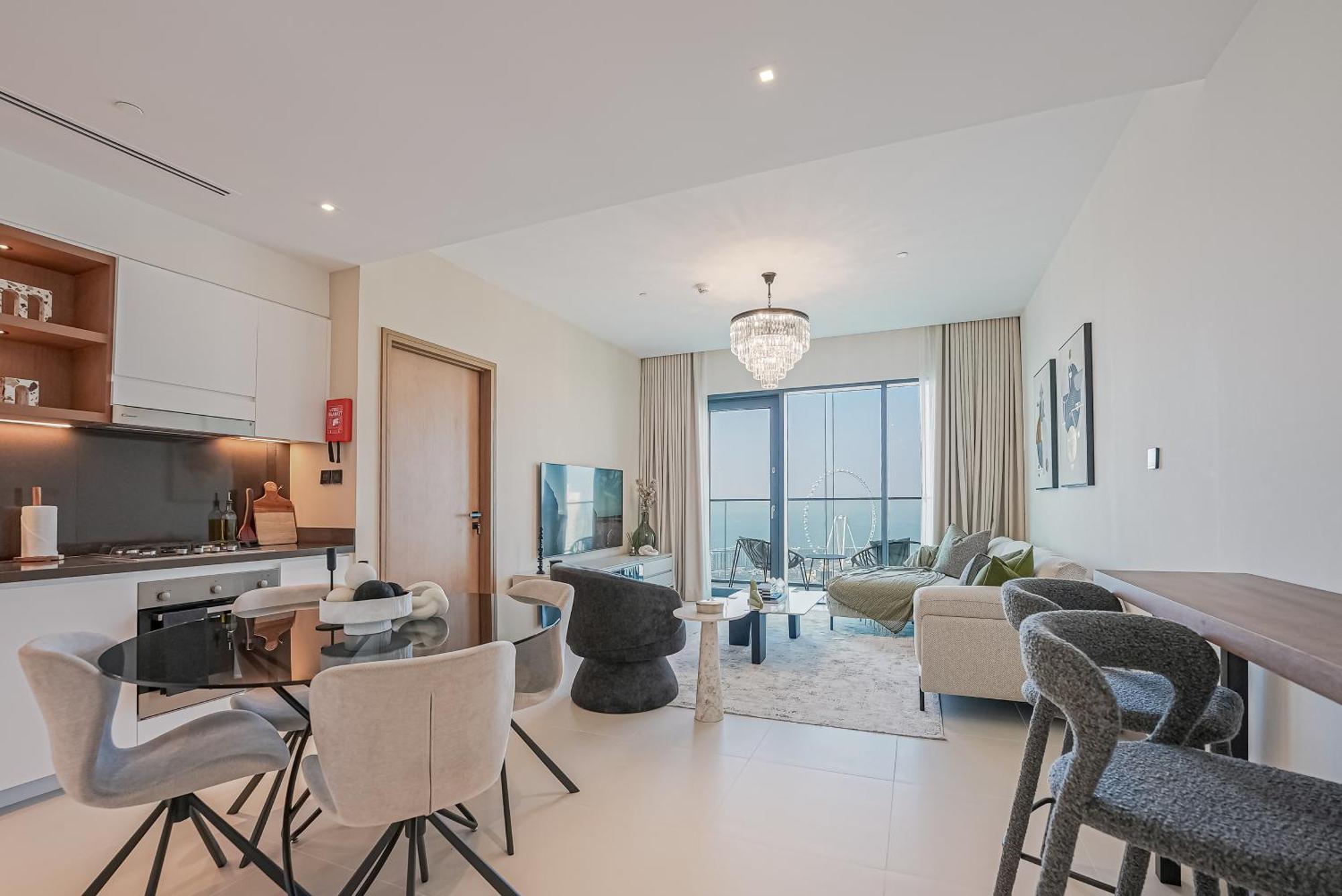 Modern 2Br High Floor Haven In Vida Dubai Marina Apartment Екстериор снимка