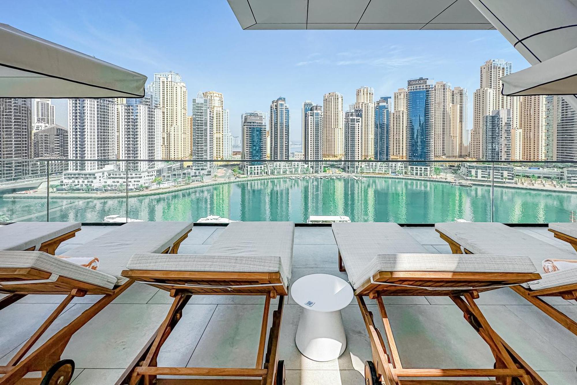Modern 2Br High Floor Haven In Vida Dubai Marina Apartment Екстериор снимка